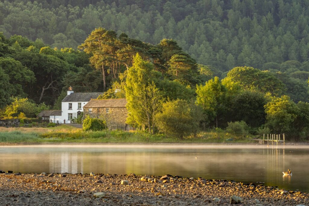 Ullswater Cabin Holiday Lodge, situated in the Langdale Valley at Neaum Crag near Ambleside in the Lake District. Available for weekly bookings, Saturday to Saturday, March to November